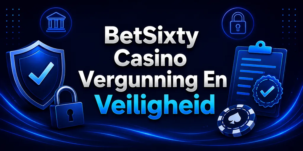 BetSixty Casino Vergunning En Veiligheid