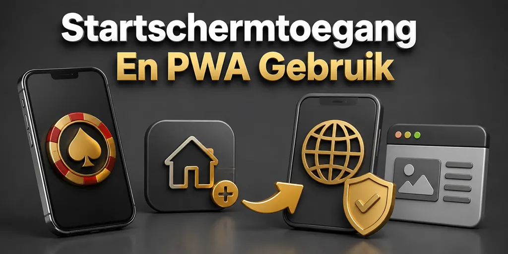 Startschermtoegang En PWA Gebruik