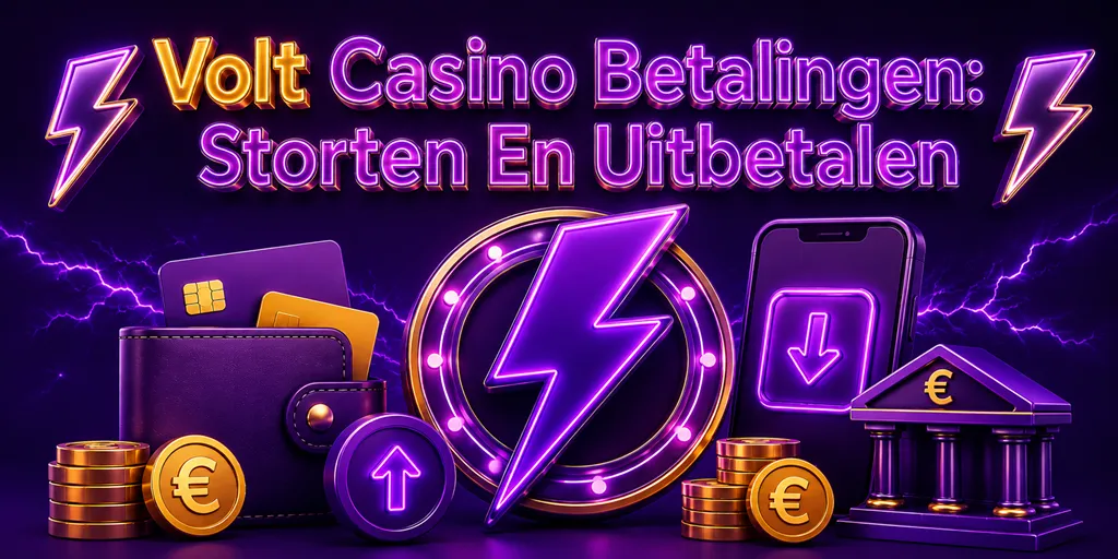 Volt Casino Betalingen: Storten En Uitbetalen