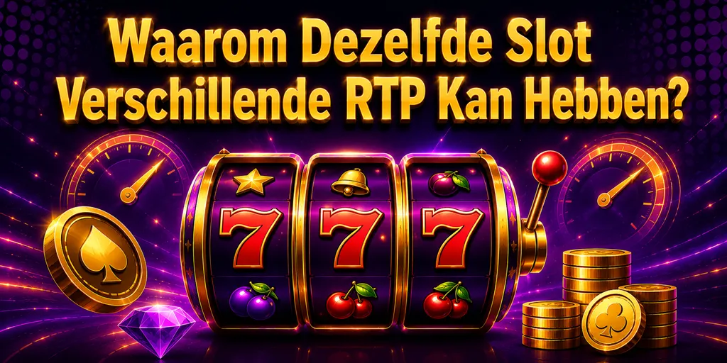 Waarom Dezelfde Slot Verschillende RTP Kan Hebben?