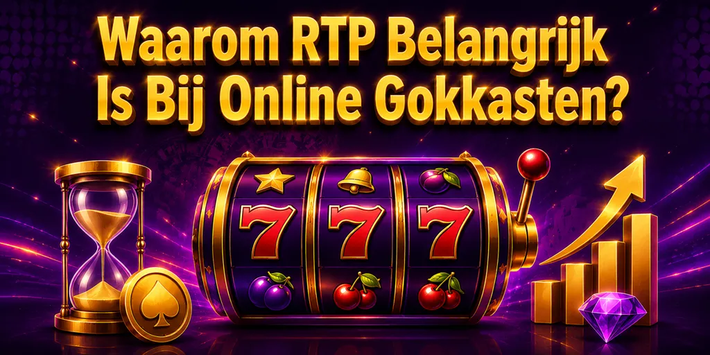 Waarom RTP Belangrijk Is Bij Online Gokkasten?