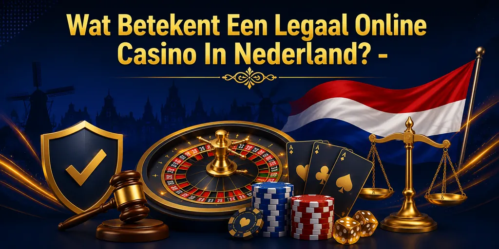 Wat Betekent Een Legaal Online Casino In Nederland?